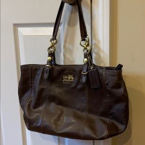 Leather Coach bag